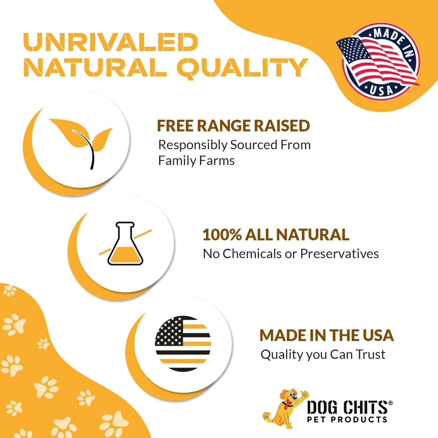 Dog Chits Lamb Bully Sticks for Dogs and Puppies | 8 oz (12 Pieces ) | Natural Healthy Long Lasting Chew for Large and Small Dogs Protein Treats | Odor Free