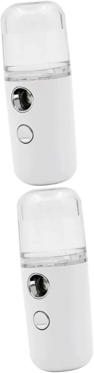 DOITOOL 2pcs Mini Moisturizing Tool Nano Humidifier for Skin Care Portable Facial Mist Sprayer Compact Design for Hydration for Home and Travel Use