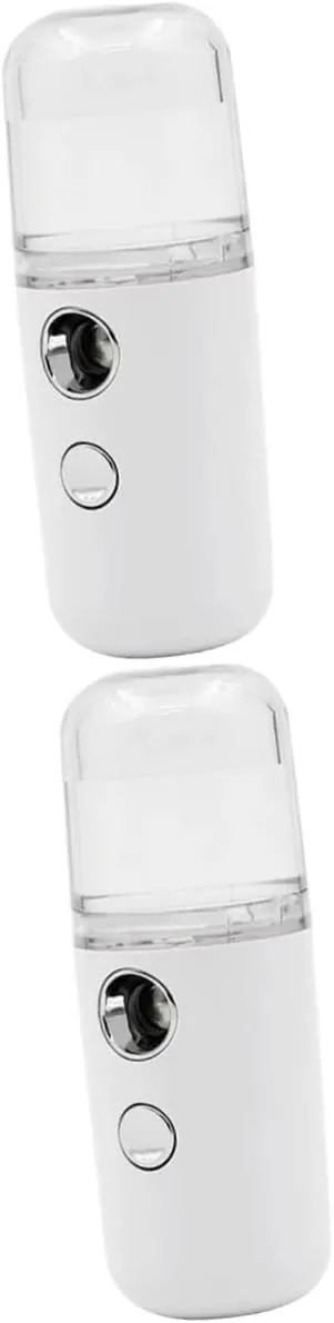 DOITOOL 2pcs Mini Moisturizing Tool Nano Humidifier for Skin Care Portable Facial Mist Sprayer Compact Design for Hydration for Home and Travel Use