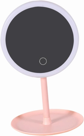 DOITOOL LED Makeup Mirror Desktop Mirror LED Light High Definition Mirror Surface for Make Up Women Friends Family Co-Worker