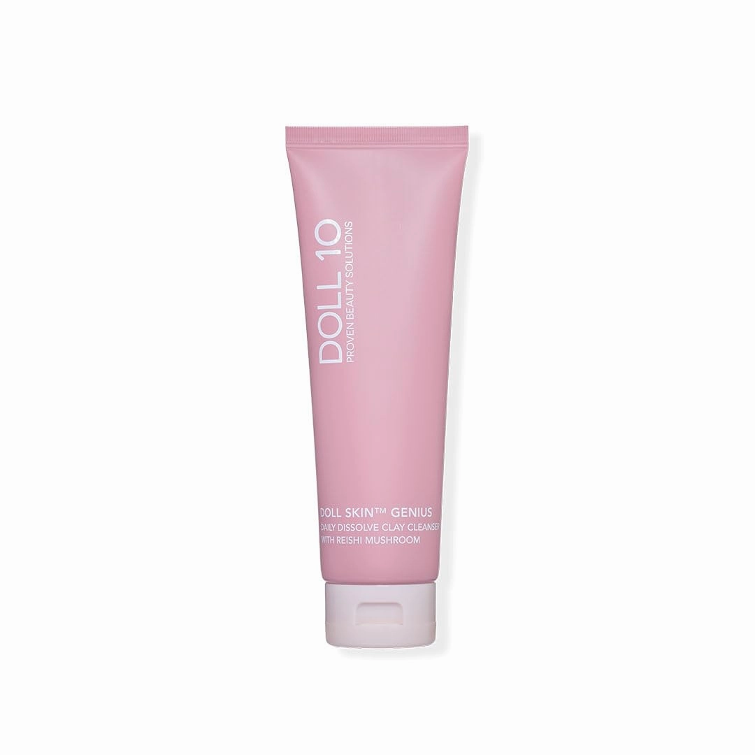 DOLL SKIN GENIUS™ Daily Dissolve Clay Cleanser with Reishi Mushroom