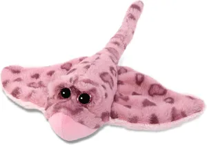 DolliBu Pink Rose Stingray Super Soft Stuffed Animal, Cute Realistic Stuffed Animals for Girls, Boys, Adults Animal Gifts, Kids Nursery Decor for Newborn, Cuddly Soft Baby Plush Toys - 15 Inches