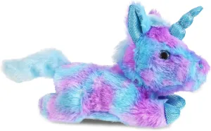 DolliBu Plush Friday Blue Unicorn Stuffed Animal - Soft Huggable Lying Unicorn, Playtime Plush Toy, Cute Animal Cuddle Gifts for Kids & Adults - 10.5 Inches