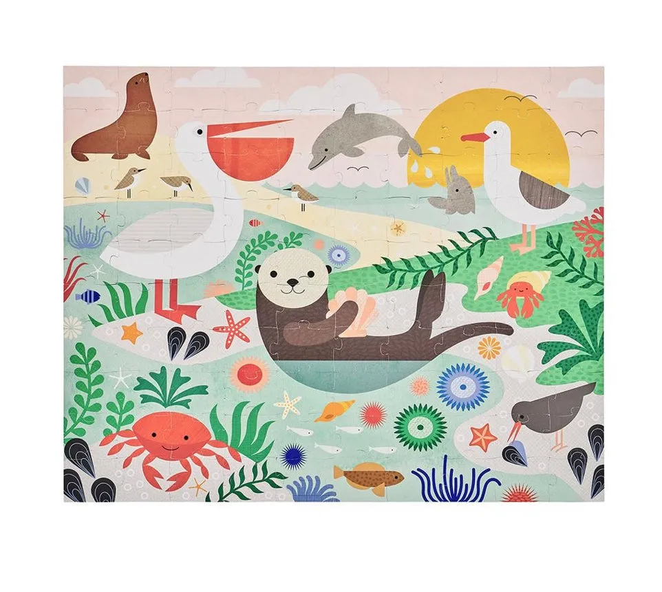 Double Sided on the Go Puzzle - Under the Sea