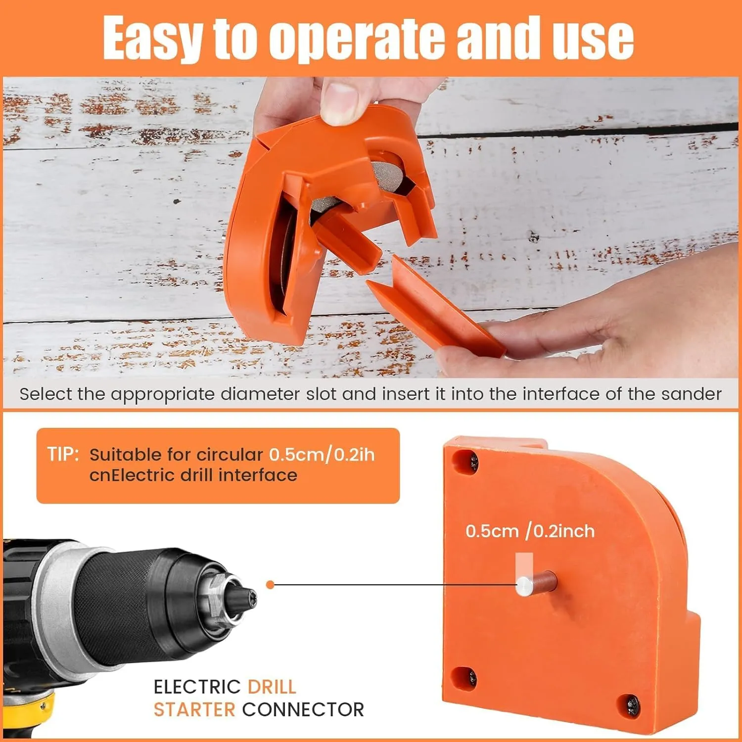 Drill Bit Sharpener,Drill Bit Sharpener for All Bits,Multipurpose Drill Bit Grinding Sharpener,Drill Grinder Grinding Tool for Hss, Carbide, Twist Drill Bits, Cobalt Drill Bits (1 PCS)
