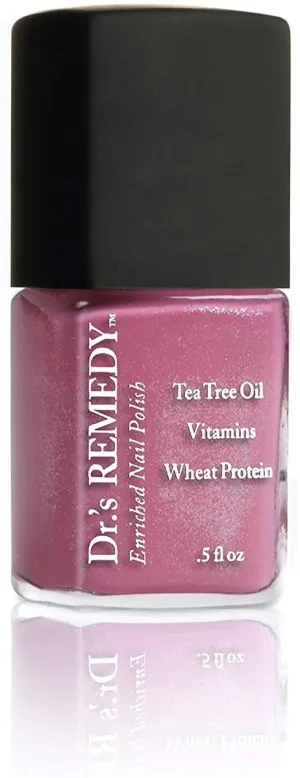 Dr’s Remedy Enriched Nail Polish: Non Toxic, All Natural, and Organic - Doctor Formulated: Strengthens, Restores, Heals, and Protects '24-Free' - PLAYFUL Pink