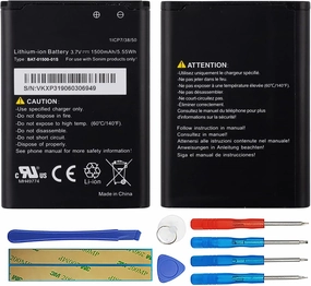 Duotipa BAT-01500-01S Battery Compatible with Sonim XP3, XP3800 with Repair Tool Kit