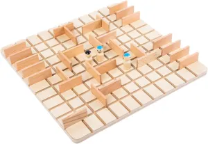 Educational Plaything Chess Game Toys Boys and Girls Chess Game Toys Chess Game Board Early Educational Toy Cognitive Toy Wooden Chess Set