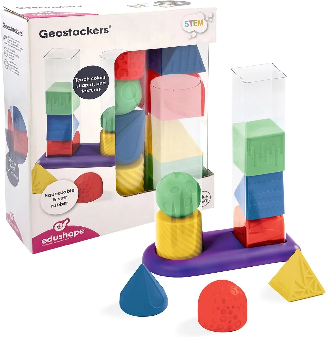 Edushape Geostacker Sensory Stack & Sorter