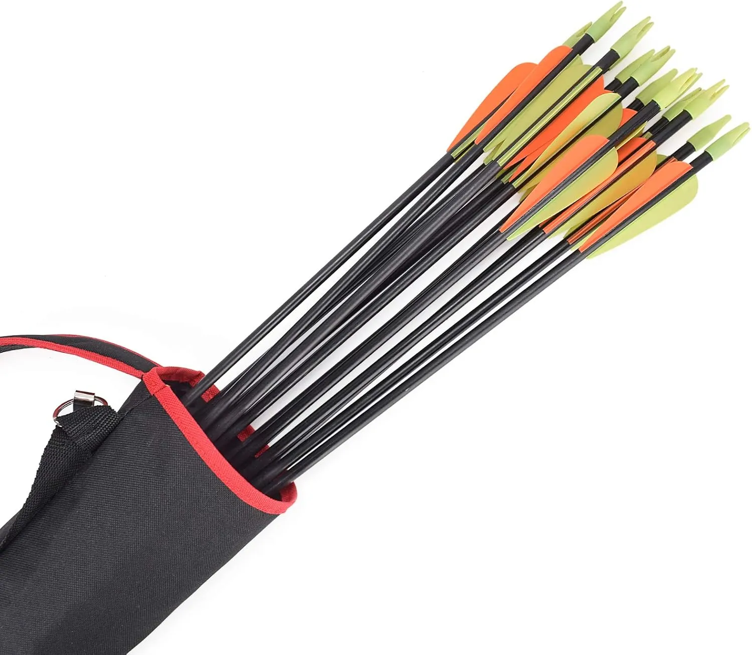 Elong Fiberglass Arrows Archery 24 26 28 30Inch Target Shooting Practice Safetyglass Recurve Bows Suitable for Youth Children Woman Beginner