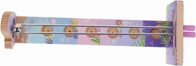 ERINGOGO 1pc Wooden Steel-Ball Clamping Game Fun Reaction Ability Hand-Eye Coordination Training Toy for Boys and Girls Family Sturdy Indoor Board Game for Imagination Concentration