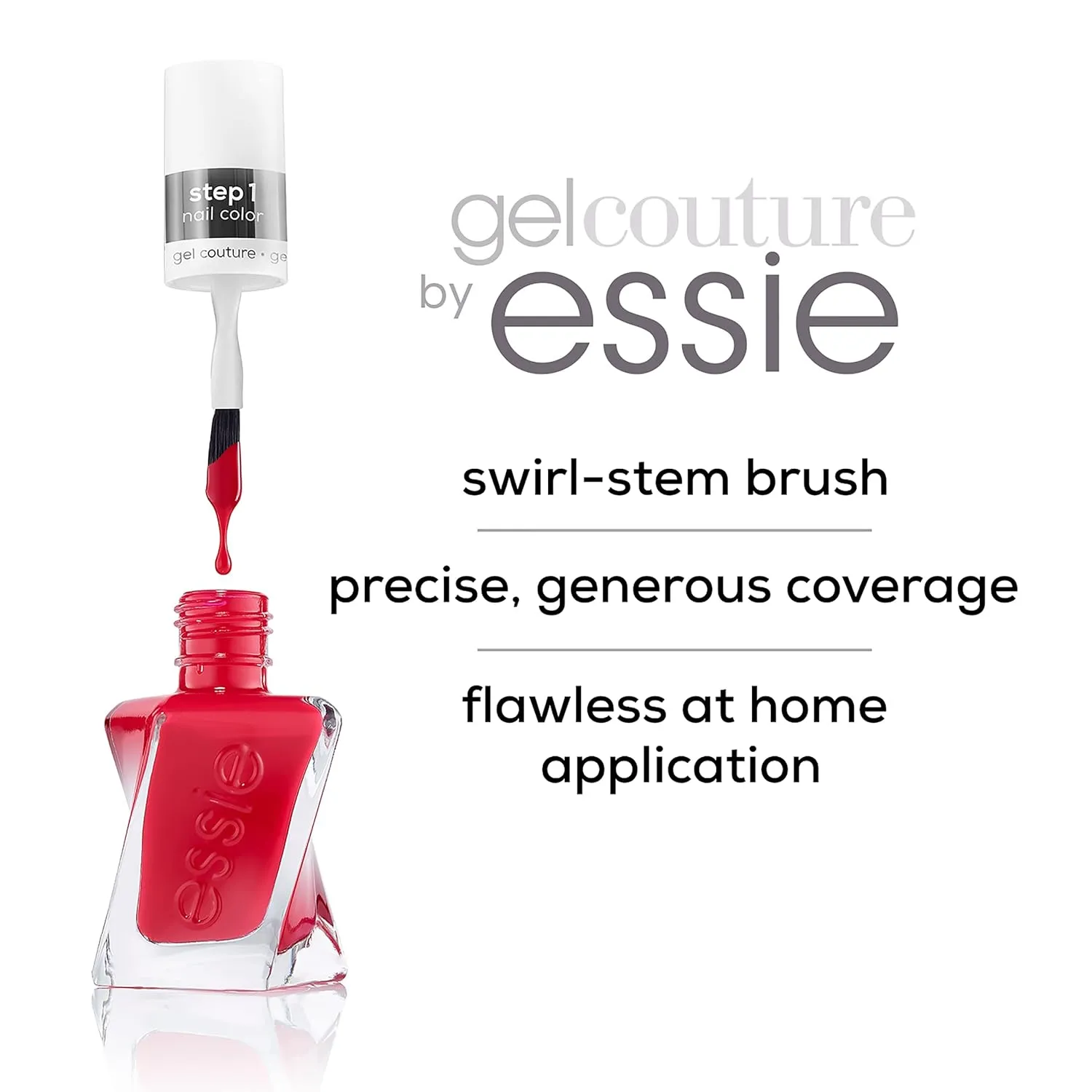 essie Gel Couture Long-Lasting Nail Polish, 8-Free Vegan, Sheer Nude Pink, Fairy Tailor, 0.46 fl oz (Pack of 2)