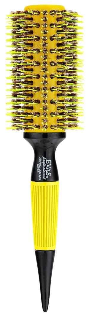 Evas Brazilian boar bristle ceramic Professional hair brush (3005)