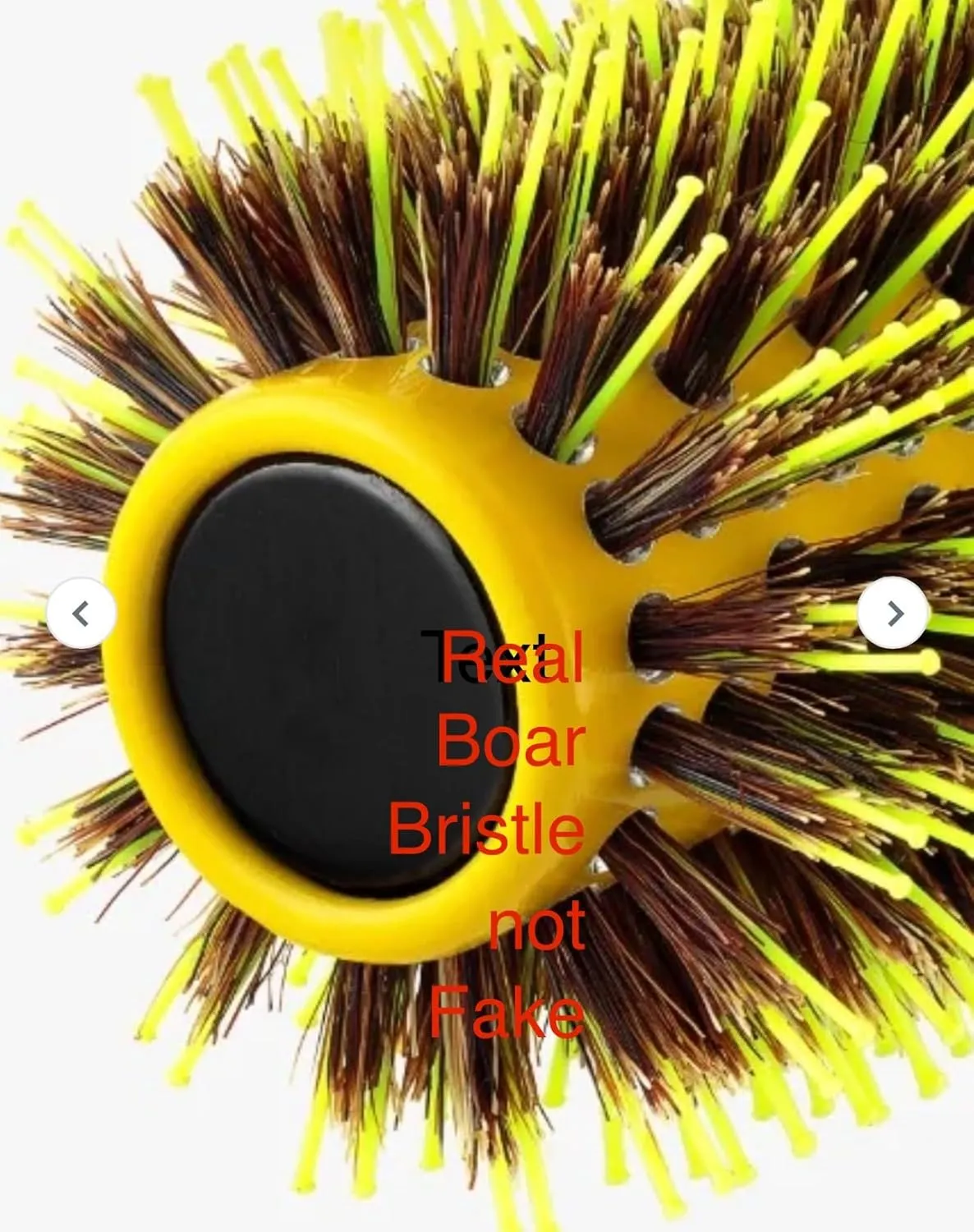 Evas Brazilian boar bristle ceramic Professional hair brush (3005)