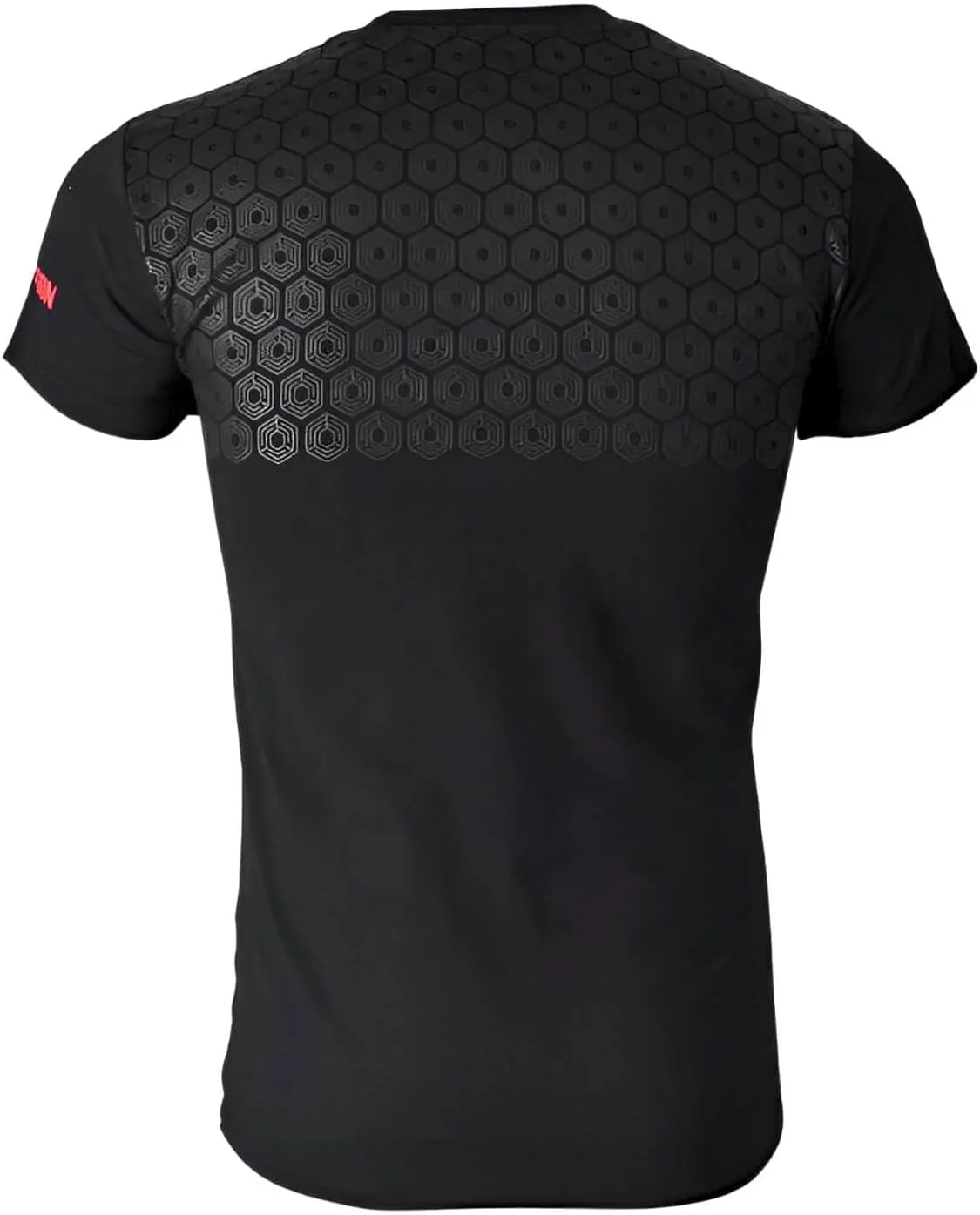 Evil Twin Men’s Bar Grip Gym Shirt – Silicone Anti-Slip Panels, Weightlifting & Strength Training