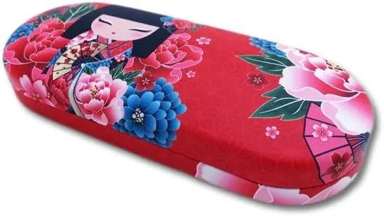 Eyeglasses case ladies Cleaning cloth