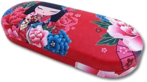 Eyeglasses case ladies Cleaning cloth