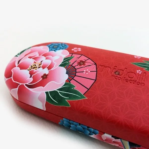 Eyeglasses case ladies Cleaning cloth