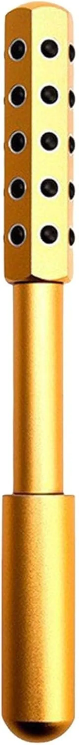 Face Roller for Facial Massage & Skincare – Nurse Beauty Roller for Puffiness, Glowing Skin, & Relaxation – Reusable Skin Care Tool for Face & Neck (Gold)