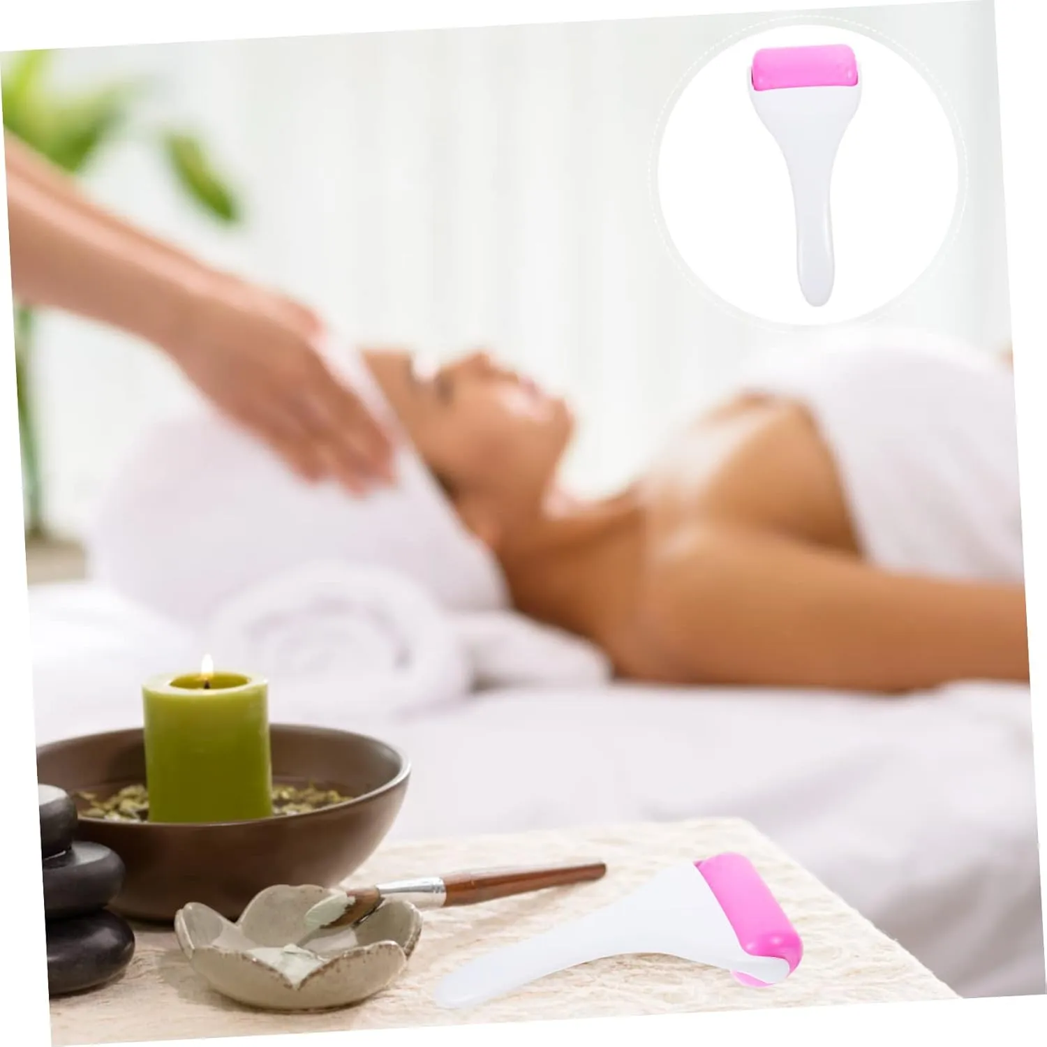 Face Skin Caring Roller Comfortable Eye Massage Tool for Facial Skin Lightweight and Portable for Friends Special Occasions