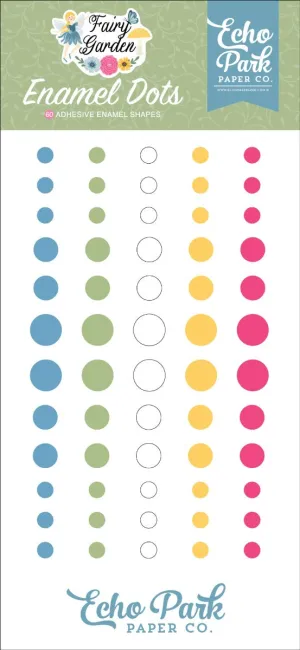 Fairy Garden Enamel Dots - Echo Park