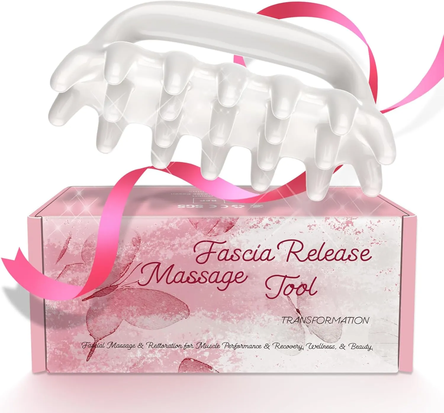 Fascia Massage Tool Blaster for Cellulite Massager,Release Lymphatic Drainage - Skin Tightening,Reduce Cellulite,Trigger Points Massager,Relieving Muscle Soreness for Whole Body