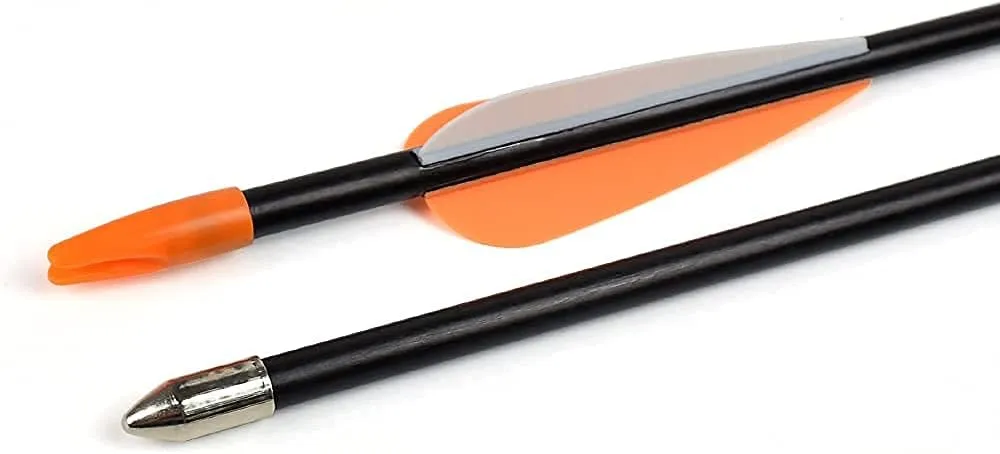Fiberglass Practice Arrows Archery 24 26 28 30Inch Target Shooting Safetyglass Recurve Bows Suitable for Youth Children Woman Beginner