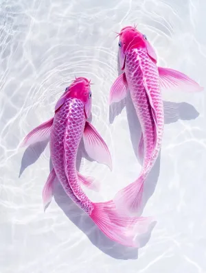 Fish in The Water 500 Piece Colorful Artwork Unique Birthday Present Educational Gift Home Decor Puzzle Entertainment Toys Intellectual Game