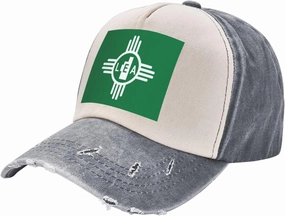 Flag of Lea County, New Mexico Baseball Cap for Men Women Baseball Caps Vintage Trucker Caps Sun Hat
