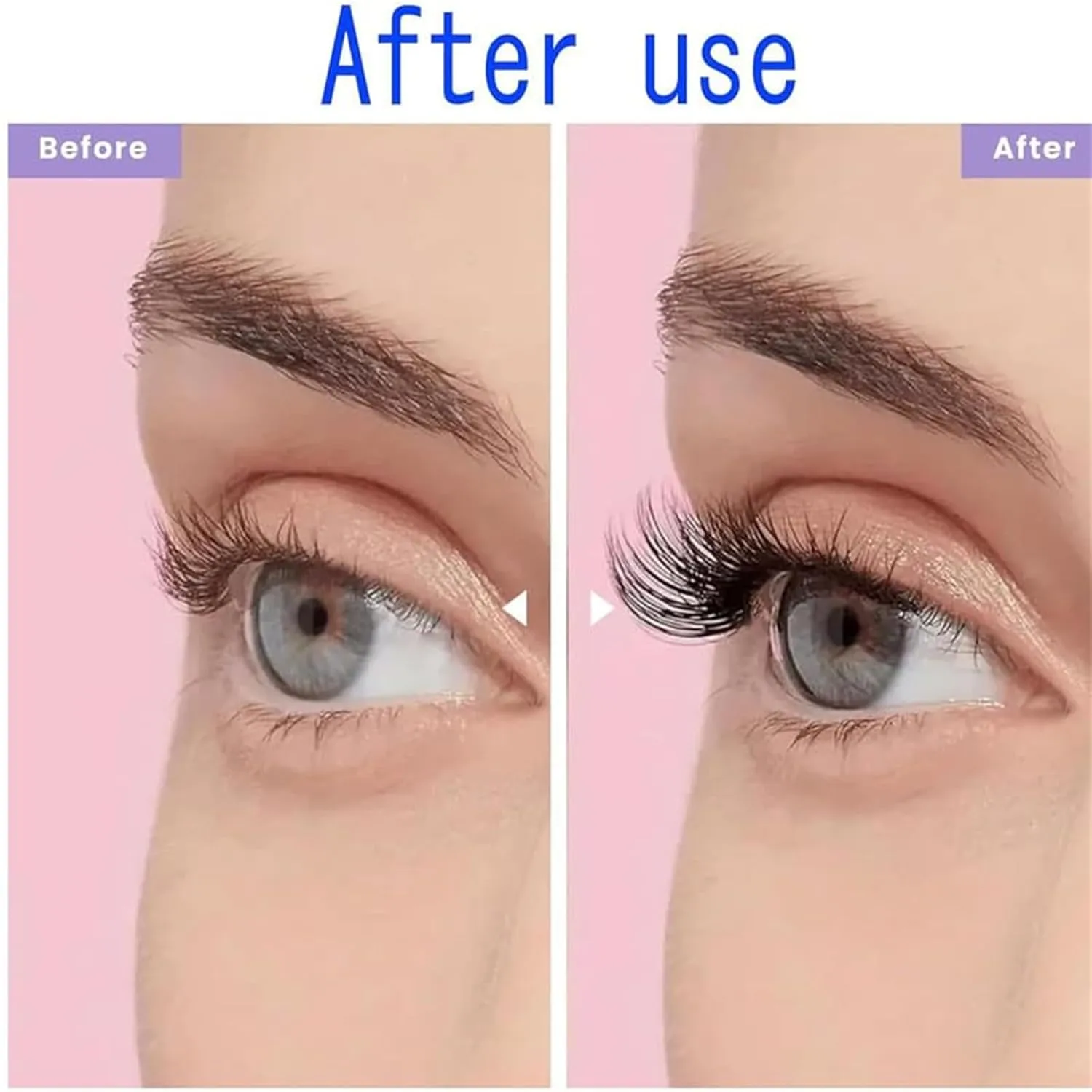 FlyLash Magnetic Lashes, FlyLash Eyelashes, Magnetic Eyelashes with Applicator, Reusable Double Sided Magnetic Eyelashes Natural Look (Natural)