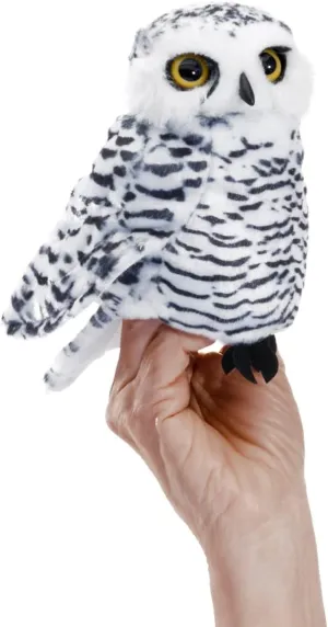 Folkmanis Small Snowy Owl Hand Puppet