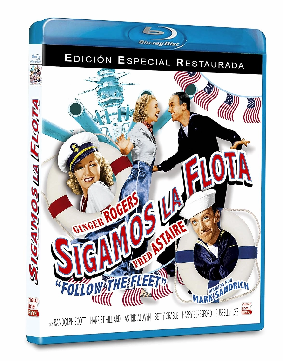 Follow the Fleet [ Blu-Ray, Reg.A/B/C Import - Spain ]