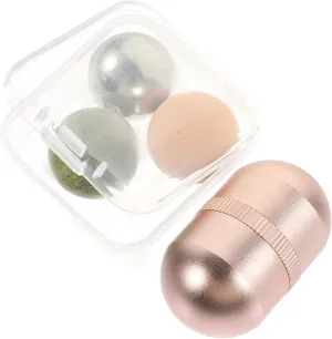 FRCOLOR 1set Jade Roller Facial Eye Care Tool Cooling Effect Volcanic for Skin Tightening and Relaxation Present for