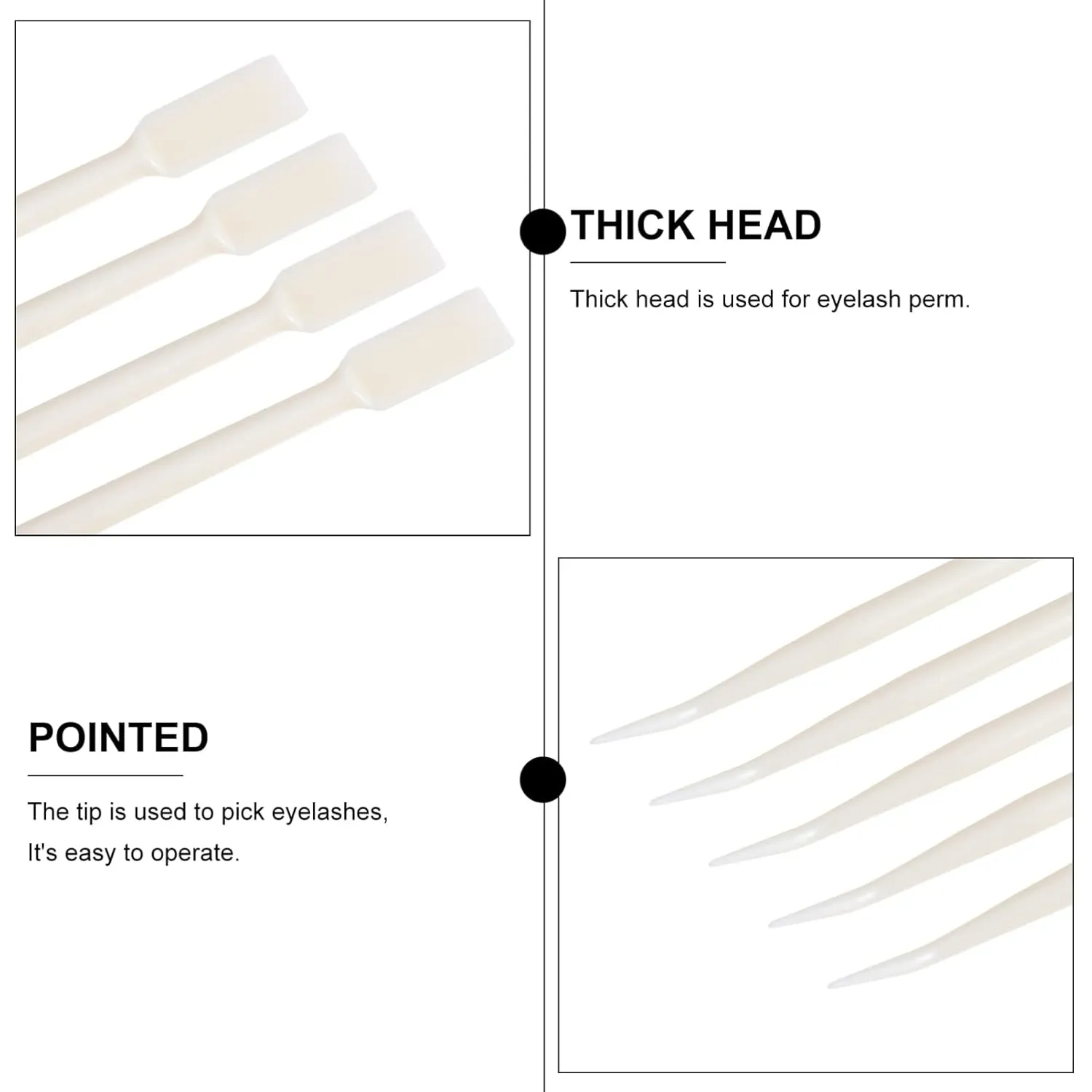 FRCOLOR 3sets Eyelash Extension Lift Tools 5-in-1 Tool Kit Grafting Needle Brush 100pcs*3