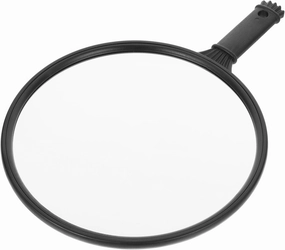 FRCOLOR Handheld Cosmetic Mirror Round Makeup Mirror for Professionals and Daily Use Compact Design Reflection for Makeup Application Present for Women