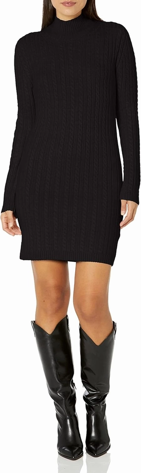 French Connection Women's Katrin Cable Long Sleeve Dress