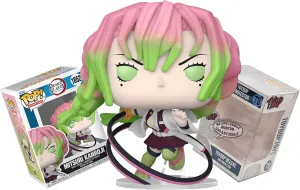 Funko Mitsuri Kanroji (Attack Pose with Nichirin Sword)   Pop Protector: Demon Slayer Pop! Animation Vinyl Figure (Gift Set Bundled with ToyBop Brand Box Protector Collector Case)