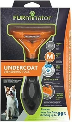 FURminator Undercoat deShedding Tool for Medium Long Hair Dogs, 9-23 kg 2.0