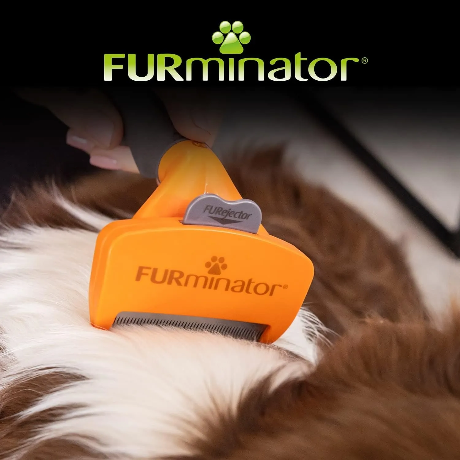 FURminator Undercoat deShedding Tool for Medium Long Hair Dogs, 9-23 kg 2.0