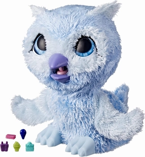 FurReal Lil’ Wilds Owlen The Owl Toy, Electronic Pets, with 35  Sounds and Reactions, Interactive Toys for 4 Year Old Girls and Boys and Up