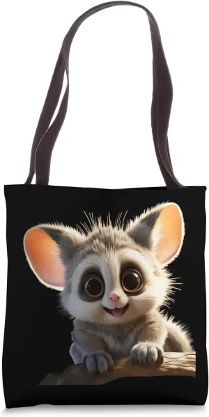 Galago Bush Baby Galagos Nagapies Monkey Ape Cute Galago Tote Bag
