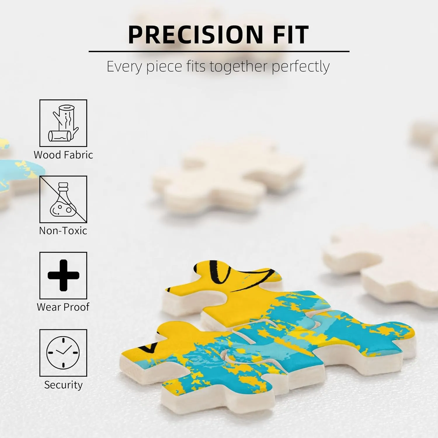 Gaming Theme,Portable Wooden Jigsaw Puzzle for Adults,Oldies Video Games Illustration,Birthday Gift for Family and Friends,Purple Orange Plastic Box Storage 1000PCS