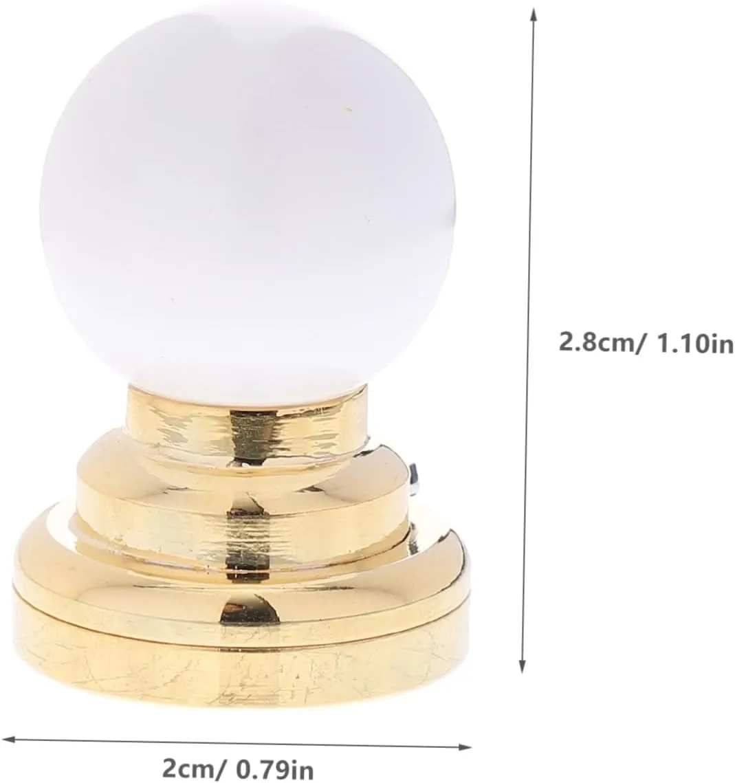 Garneck Miniature LED Ceiling Lamp for Doll House Elegant Pendant Light Decorative Accessory for House Lovers for DIY Miniature Home Decor