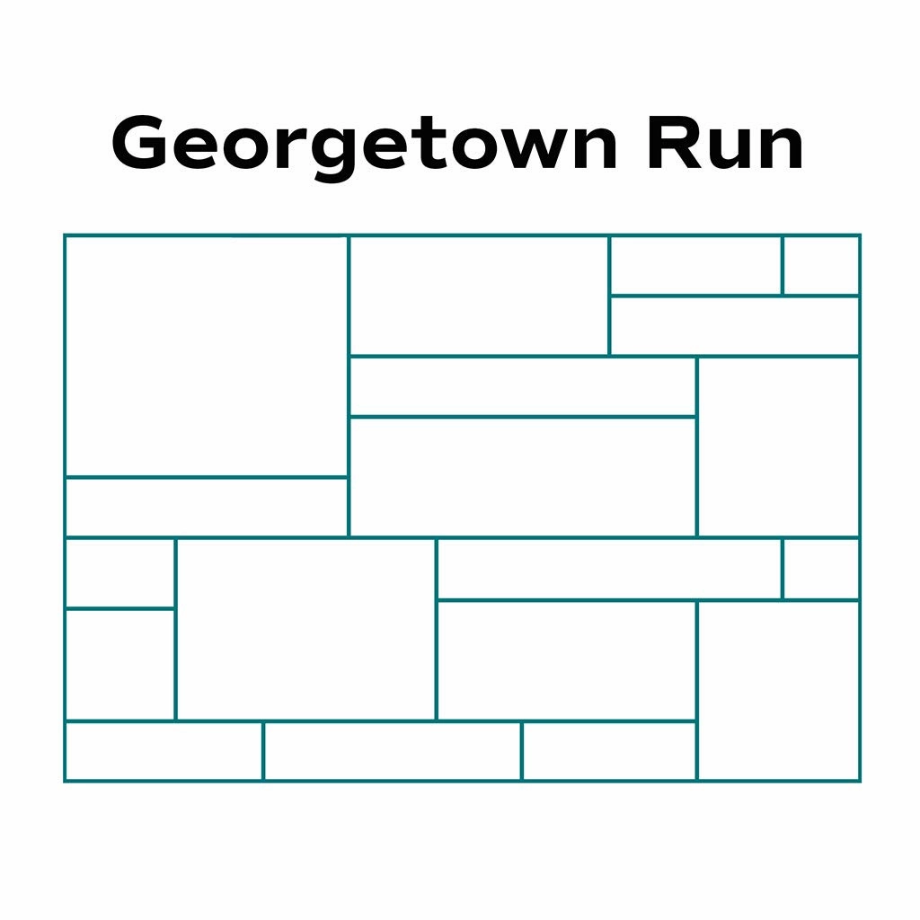 Georgetown Run Non Rated Flat Stone Veneer (14.25 sq. ft. per Box) (Morning Aspen)