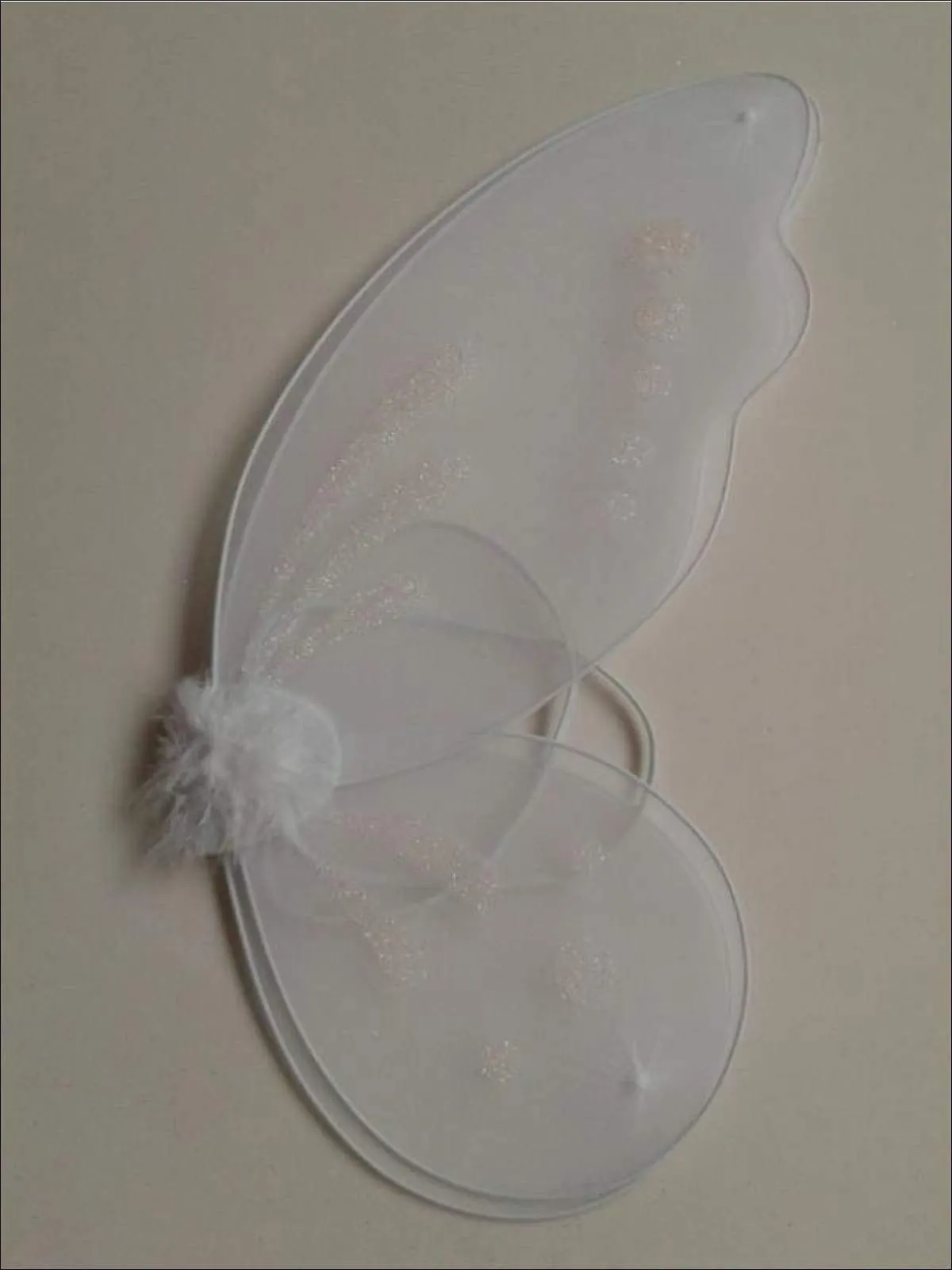 Girls Colorful Glitter Fairy Wings (Multiple Color Options)