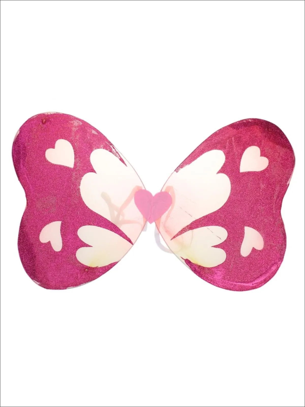 Girls Colorful Glitter Fairy Wings