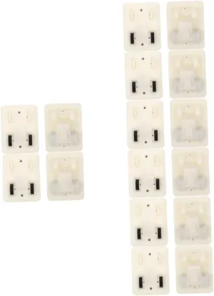 GLSTOY 16pcs Pull Back Tray for Boy Girl Supplies for Car Toy Parts Pottery Clay Vehicle Base Intelligent Toys Accessories for Display and Organization