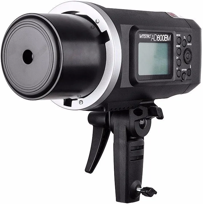 Godox AD600BM Bowens Mount 600Ws GN87 HSS Outdoor Flash Strobe Light with 2.4G Wireless X System, 8700mAh Battery, w/Godox CB-09 Carrying Bag and PB-600 Portable Flash Bag