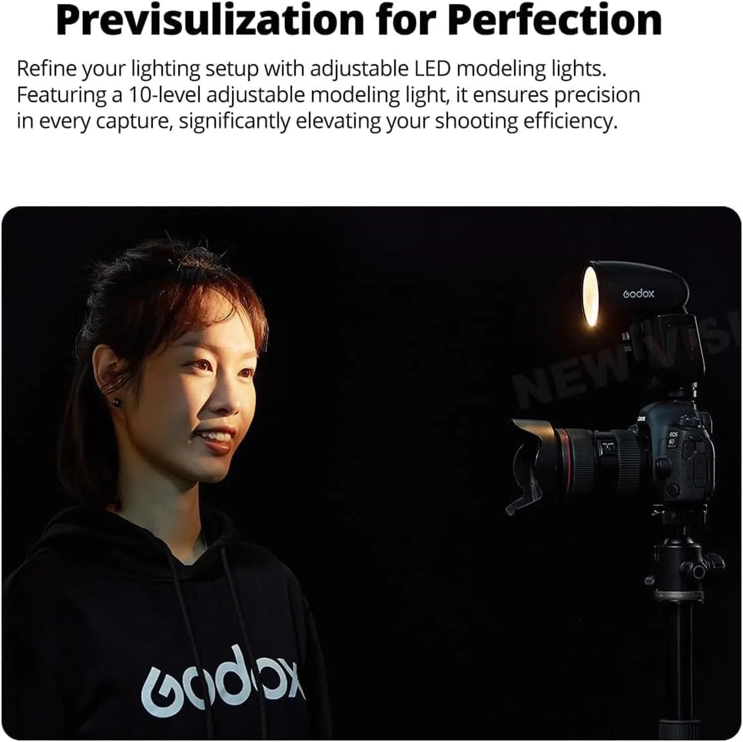Godox V1 Pro C V1Pro C V1Pro-C V1ProC USA Version Round Head Camera Flash for Canon Flash Speedlite Speedlight,76Ws 2.4G TTL 1/8000 HSS,500 Full Power Flashes,1.3s Recycle Time,2980mAh Li-ion Battery