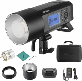 Godox WITSRO AD400Pro All-in-One Outdoor Flash Light Speedlite TTL Auto-Flash GN72 1/8000s HSS 2.4G Wireless X System Built-in Lithium Battery
